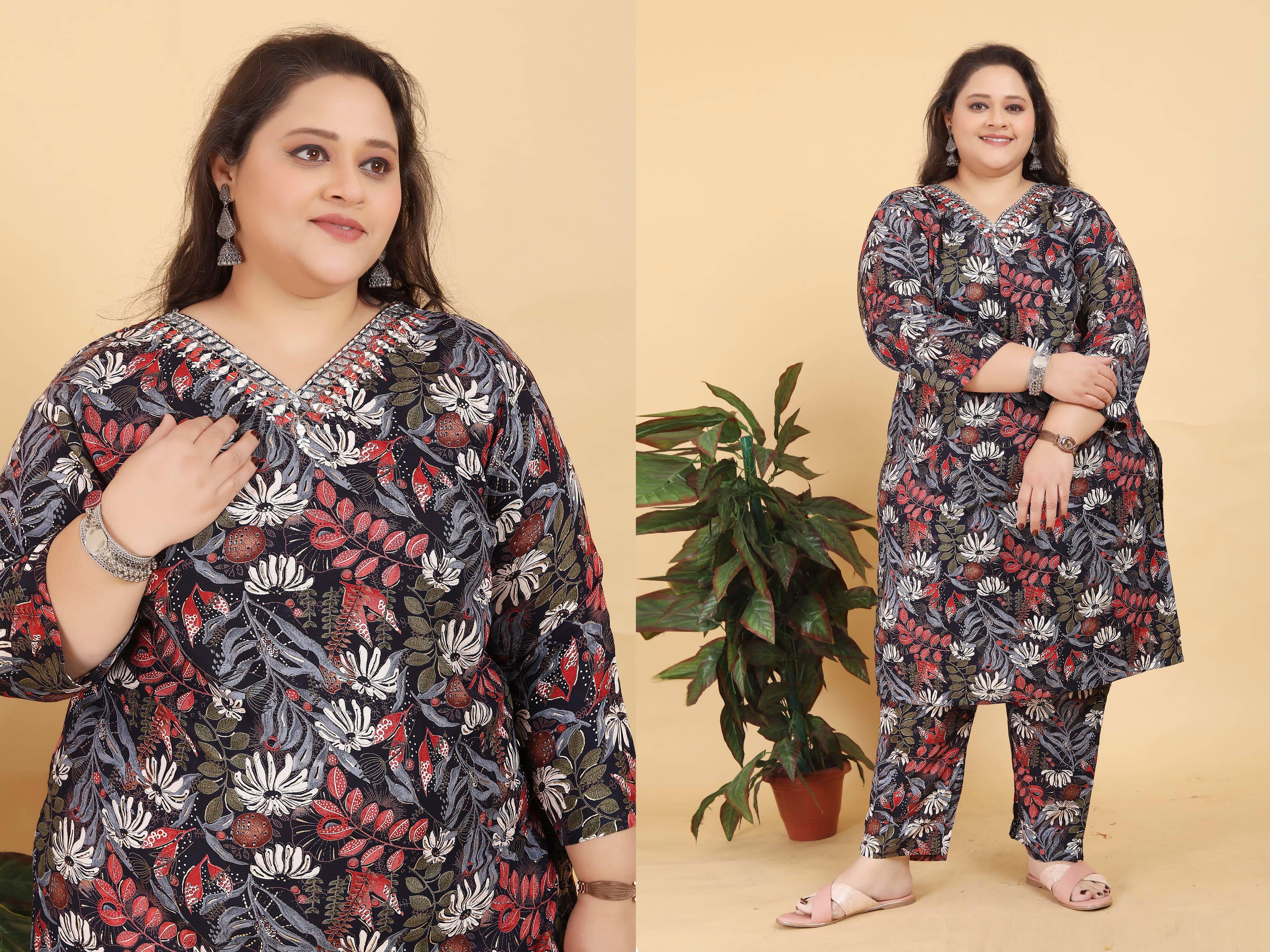 Big Size Royal VOL-1 By Moksh International 8641 To 8646 Series Stylish Premium Rayon Plus size readymade dresses At Wholesale Price